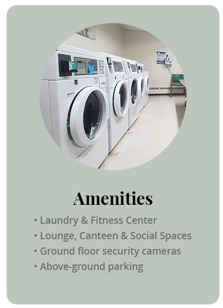 Amenities at Cornwall Village Apartments